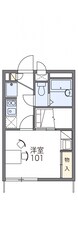 レオパレスプラムIIの物件間取画像